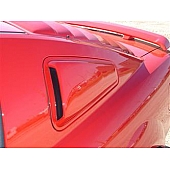 Astra/Hammond Window Louver Side Window ABS Plastic Black - 24467
