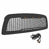 Paramount Automotive Grille - Matte Black ABS Plastic - 410180MB
