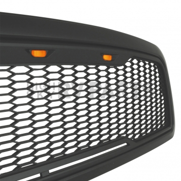 Paramount Automotive Grille - Matte Black ABS Plastic - 410180MB-1
