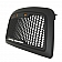 Paramount Automotive Grille - Matte Black ABS Plastic - 410180MB