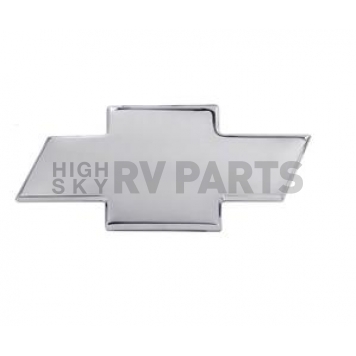 All Sales Emblem - Chevrolet Bow-Tie Silver Aluminum - 96125C