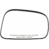 Help! By Dorman Exterior Mirror Glass Rectangular Power Single - 56571