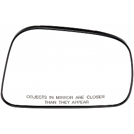 Help! By Dorman Exterior Mirror Glass Rectangular Power Single - 56571