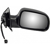 Dorman Exterior Mirror Powered Rectangular Black Single - 955409