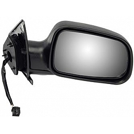 Dorman Exterior Mirror Powered Rectangular Black Single - 955409