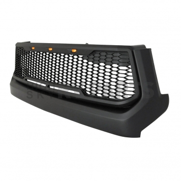 Paramount Automotive Grille - Matte Black ABS Plastic - 410170MB-2
