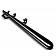 N-Fab Nerf Bar - Truck Wheel to Wheel Black Matte Textured Powder Coated Steel Round - F1777RCTX