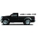 N-Fab Nerf Bar - Truck Wheel to Wheel Black Matte Textured Powder Coated Steel Round - F1777RCTX