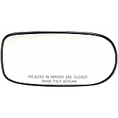 Help! By Dorman Exterior Mirror Glass Rectangular Power Single - 56602