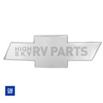 All Sales Emblem - Chevrolet Bow-Tie Silver Aluminum - 96125P