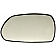 Help! By Dorman Exterior Mirror Glass Rectangular Power Single - 56610
