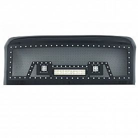Paramount Automotive Grille - Gloss Black ABS Plastic - 480803