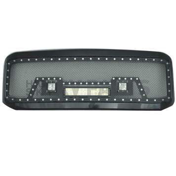 Paramount Automotive Grille - Gloss Black ABS Plastic - 480804