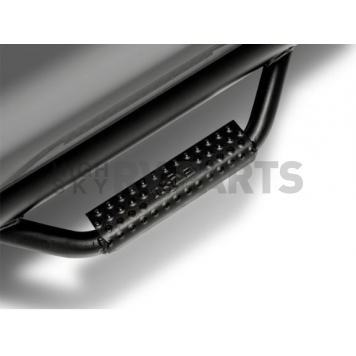 N-Fab Nerf Bar - Truck Wheel to Wheel Black Matte Textured Powder Coated Steel Round - F1577RC4TX-1