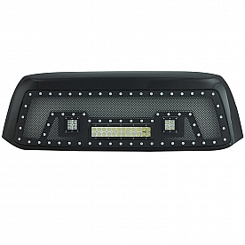 Paramount Automotive Grille - Gloss Black ABS Plastic - 480836