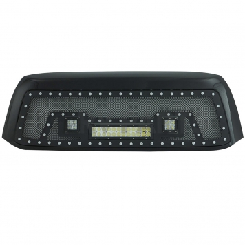 Paramount Automotive Grille - Gloss Black ABS Plastic - 480836