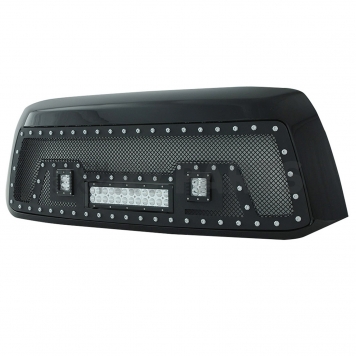 Paramount Automotive Grille - Gloss Black ABS Plastic - 480836-2