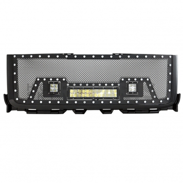 Paramount Automotive Grille - Gloss Black ABS Plastic - 480842