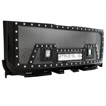 Paramount Automotive Grille - Gloss Black ABS Plastic - 480842-1