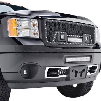 Paramount Automotive Grille - Gloss Black ABS Plastic - 480842-3