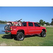 N-Fab Nerf Bar - Truck Wheel to Wheel Black Matte Textured Powder Coated Steel Round - C0189CCTX