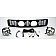 Street Scene Grille - ABS Plastic - 95073600