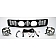 Street Scene Grille - ABS Plastic - 95073600