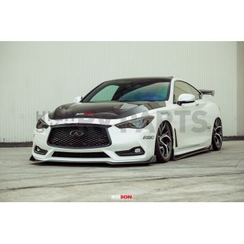 Seibon Carbon Hood - TSII Carbon Fiber Black - 6200-4