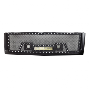Paramount Automotive Grille - Gloss Black ABS Plastic - 480834