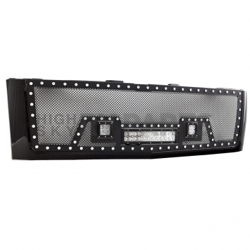Paramount Automotive Grille - Gloss Black ABS Plastic - 480834-1