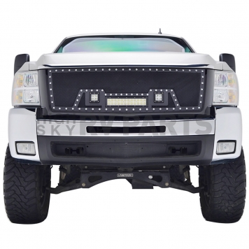 Paramount Automotive Grille - Gloss Black ABS Plastic - 480834-2