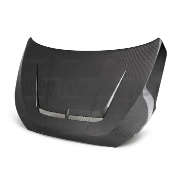 Seibon Carbon Hood - VT Carbon Fiber Black - 6197-1