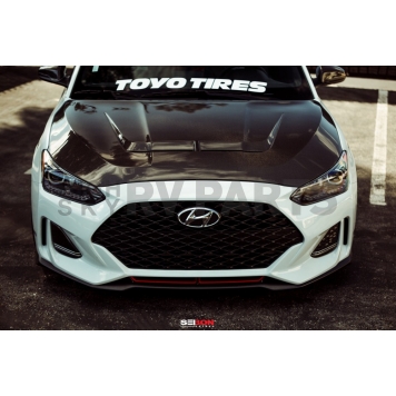 Seibon Carbon Hood - VT Carbon Fiber Black - 6197-2