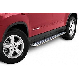 Lund International Running Board Polished Steel Stationary - 28665026