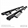 Westin Automotive Nerf Bar - Truck Wheel to Wheel Black Textured Powder Coated Stainless Steel Square - 565347652