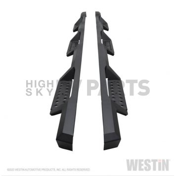 Westin Automotive Nerf Bar - Truck Wheel to Wheel Black Textured Powder Coated Steel Square - 56534775