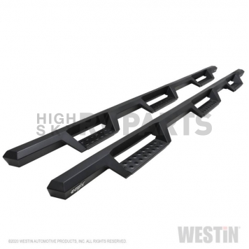 Westin Automotive Nerf Bar - Truck Wheel to Wheel Black Textured Powder Coated Steel Square - 56534775-1