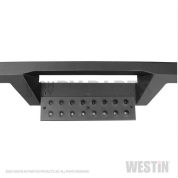 Westin Automotive Nerf Bar - Truck Wheel to Wheel Black Textured Powder Coated Steel Square - 56534775-3