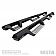 Westin Automotive Nerf Bar - Truck Wheel to Wheel Black Textured Powder Coated Stainless Steel Square - 565347752