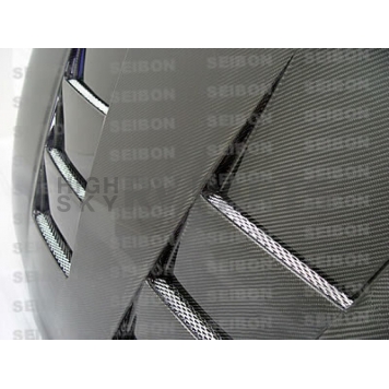 Seibon Carbon Hood - TS Style Carbon Fiber Black - 5677-1