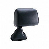 K-Source Exterior Mirror Manual OEM Black Single - 70004T