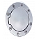 All Sales Fuel Door - Round Aluminum - 6043P