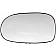 Help! By Dorman Exterior Mirror Glass Rectangular Power Single - 56542