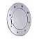 All Sales Fuel Door - Round Aluminum - 6092P