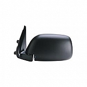K-Source Exterior Mirror Manual Rectangular Black Single - 70012T