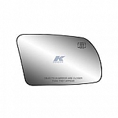 K-Source Exterior Mirror Glass Rectangular Power Single - 30213