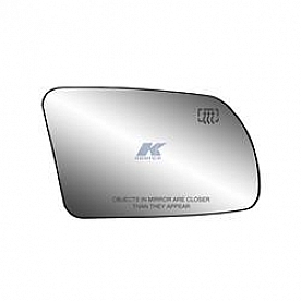 K-Source Exterior Mirror Glass Rectangular Power Single - 30213