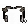 Black Horse Offroad Running Board Aluminum Stationary Black - PRHY169BK