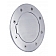 All Sales Fuel Door - Round Aluminum - 6092