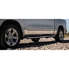 Innovative Creations Inc. Rocker Panel Molding - Polished Stainless Steel Silver Set of 8 - T2400304M